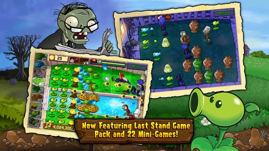 Скачать Plants vs. Zombies FREE (Взлом открыто все) версия 2.9.04 apk на Андроид