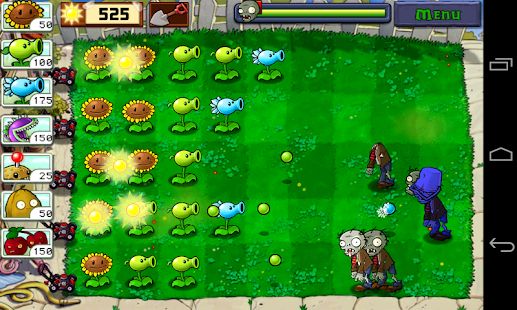 Скачать Plants vs. Zombies FREE (Взлом открыто все) версия 2.9.04 apk на Андроид