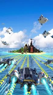 Скачать Sea Game: Mega Carrier (Взлом на деньги) версия 1.9.19 apk на Андроид