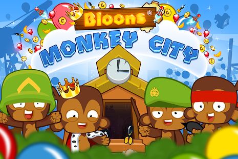 Скачать Bloons Monkey City (Взлом открыто все) версия 1.12.1 apk на Андроид