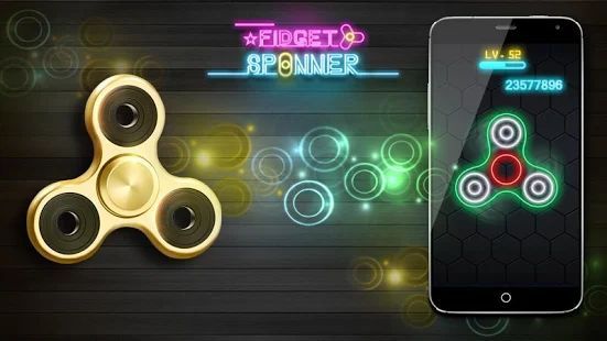 Скачать Спиннер - Fidget Spinner (Взлом на деньги) версия 1.12.5.1 apk на Андроид