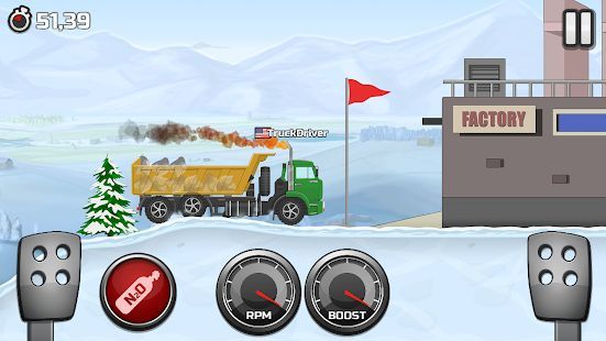 Скачать Truck Racing - 2d гонки по бездорожью (Взлом открыто все) версия 1.3 apk на Андроид