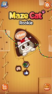Скачать Maze Cat - Rookie (Взлом на деньги) версия 1.1.5 apk на Андроид