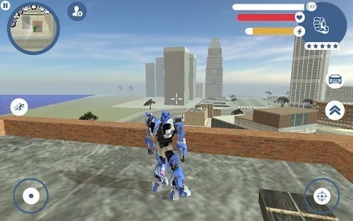 Скачать Supercarobot (Взлом открыто все) версия 1.2 apk на Андроид