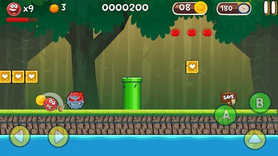 Скачать Red Ball : Bounce 4 Hero Adventure (Взлом на монеты) версия 1.3.1 apk на Андроид