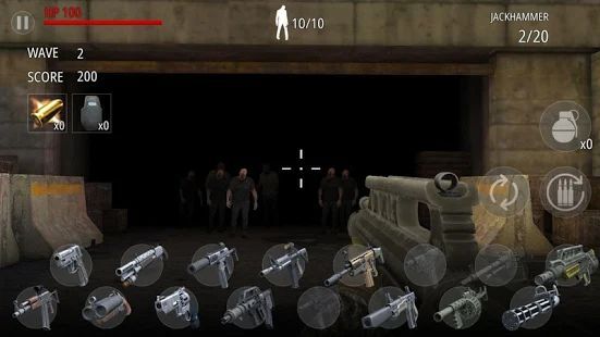 Скачать Отстрел зомби : FPS (Взлом на монеты) версия 1.1.9 apk на Андроид