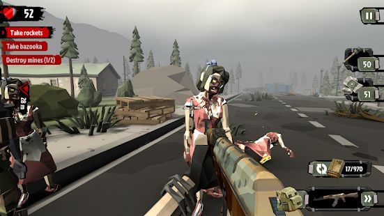 Скачать The Walking Zombie 2: Zombie shooter (Взлом на деньги) версия 3.4.2 apk на Андроид