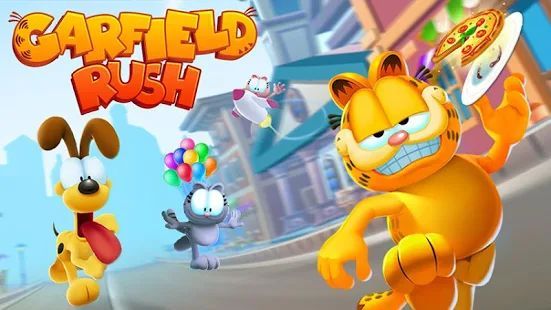 Скачать Garfield Rush (Взлом на монеты) версия 3.9.4 apk на Андроид