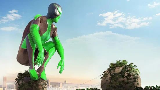 Скачать Rope Frog Ninja Hero - Strange Gangster Vegas (Взлом открыто все) версия 1.3.3 apk на Андроид