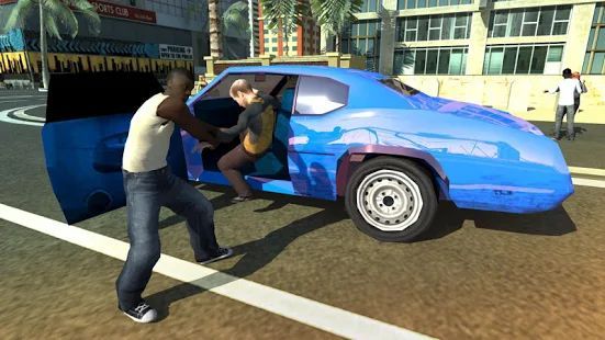 Скачать San Andreas Auto Gang Wars: Grand Real Theft Fight (Взлом открыто все) версия 9.4 apk на Андроид