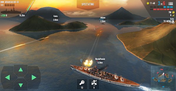 Скачать Battle of Warships: Морской бой (Взлом открыто все) версия 1.72.12 apk на Андроид