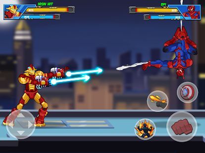 Скачать Robot Super: Hero Champions (Взлом на монеты) версия 1.0.7 apk на Андроид