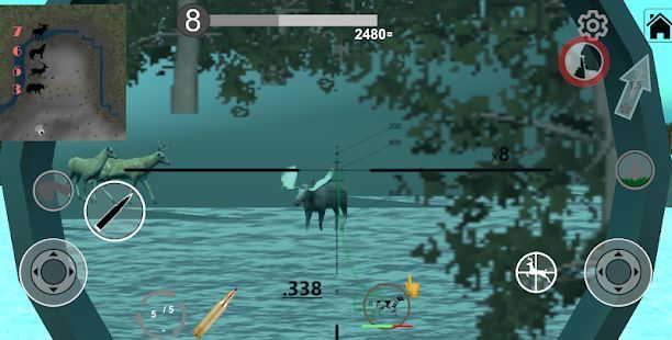 Скачать Симулятор охоты - игра. (Взлом на монеты) версия 5.05 apk на Андроид