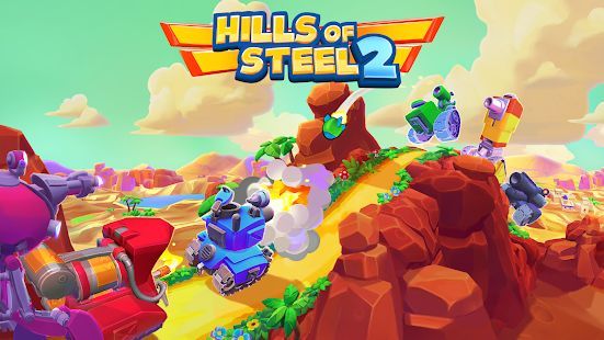 Скачать Hills of Steel 2 (Взлом на монеты) версия 2.2.1 apk на Андроид
