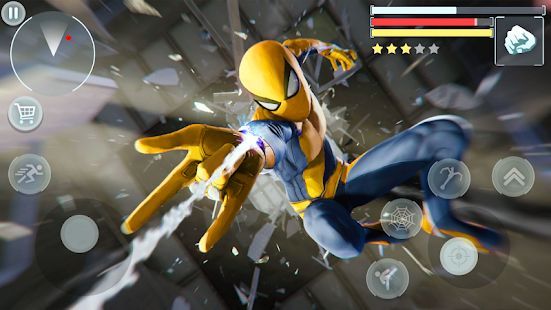 Скачать Spider Hero - Super Crime City Battle (Взлом на монеты) версия 1.0.6 apk на Андроид