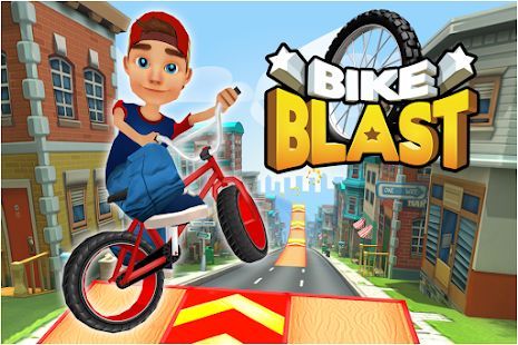 Скачать Велосипедная гонка -Bike Blast (Взлом открыто все) версия 4.3.2 apk на Андроид