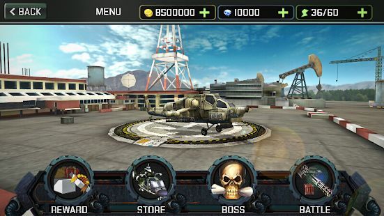 Скачать Вертолетная атака 3D (Взлом на деньги) версия 1.1.0 apk на Андроид