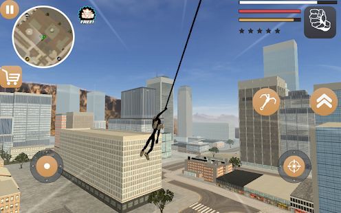 Скачать Stickman Rope Hero 2 (Взлом на монеты) версия 2.6.190 apk на Андроид