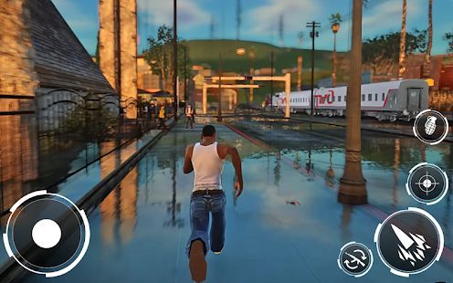 Скачать Grand Auto Theft Gangsters San City Andreas (Взлом на монеты) версия 1.1 apk на Андроид