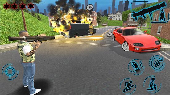 Скачать Crime Sim: Grand City (Взлом на монеты) версия 1.2 apk на Андроид