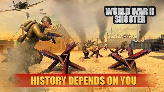 Скачать стрелок мировой войны: бесплатные стрелялки (Взлом на монеты) версия Зависит от устройства apk на Андроид