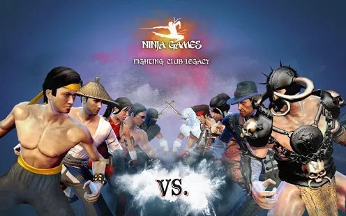 Скачать Ninja Games - Fighting Club Legacy (Взлом открыто все) версия Зависит от устройства apk на Андроид