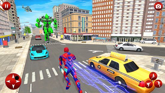 Скачать Superhero Robot Speed Hero (Взлом на монеты) версия Зависит от устройства apk на Андроид
