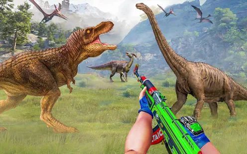 Скачать Wild Animal Hunt 2020: Dino Hunting Games (Взлом на монеты) версия Зависит от устройства apk на Андроид