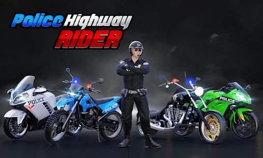 Скачать полицейский мотоцикл шоссе наездник гоночные игры (Взлом на монеты) версия 67 apk на Андроид