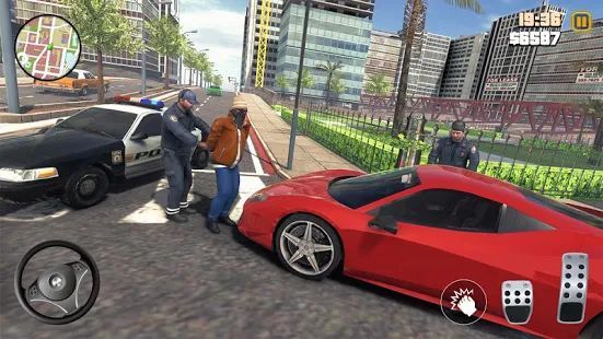 Скачать Grand Gangster Auto Crime - Theft Crime Simulator (Взлом на монеты) версия 1.1.5 apk на Андроид