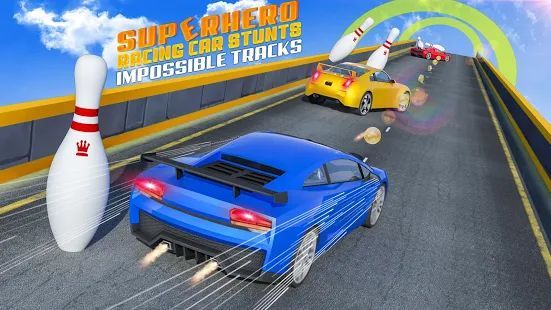 Скачать Superhero GT гоночный Машина Трюки: новый Машина (Взлом на монеты) версия 1.15 apk на Андроид