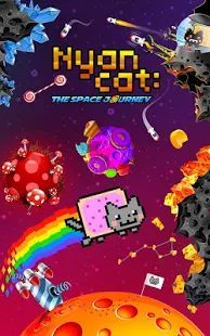 Скачать Nyan Cat: The Space Journey (Взлом на деньги) версия 1.05 apk на Андроид