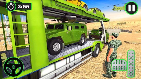 Скачать Army Vehicles Transport Simulator:Ship Simulator (Взлом на монеты) версия 1.0.12 apk на Андроид