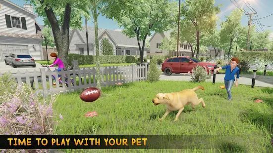 Скачать Family Pet Dog Home Adventure Game (Взлом на монеты) версия 1.1.3 apk на Андроид
