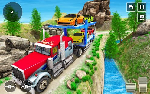 Скачать Real Truck Driving Simulator:Offroad Driving Game (Взлом на деньги) версия Зависит от устройства apk на Андроид