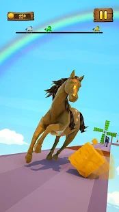 Скачать лошадь бегать весело гонка 3D Единорог игры (Взлом открыто все) версия 2.9 apk на Андроид