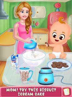 Скачать Mommy Homemade Ice Cream Cooking (Взлом открыто все) версия 1.0 apk на Андроид