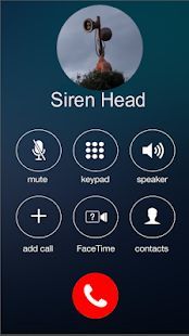 Скачать Call From Siren Head Prank simulation (Взлом на монеты) версия 2 apk на Андроид