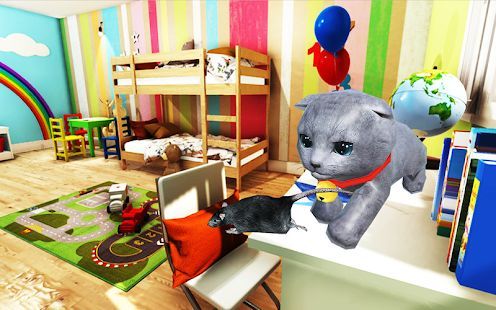 Скачать Симулятор котенка Cat: Симпатичная кошка SMASH Дет (Взлом открыто все) версия 1.6 apk на Андроид