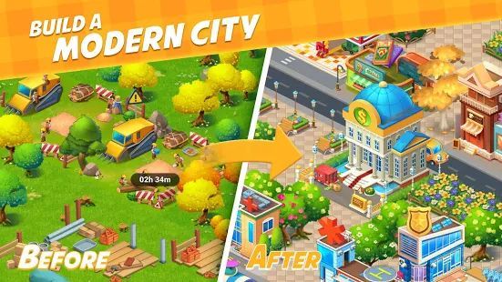 Скачать Farm City : Farming & City Building (Взлом на деньги) версия 2.4.2 apk на Андроид