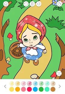 Скачать Блестящие Раскраски для Детей: Игра для Детей (Взлом на деньги) версия 1.0.6.1 apk на Андроид