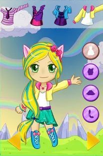 Скачать бесплатные игры одевалки пони для девочек (Взлом открыто все) версия 1.11 apk на Андроид