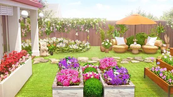 Скачать Home Design : My Dream Garden (Взлом на деньги) версия 1.20.0 apk на Андроид