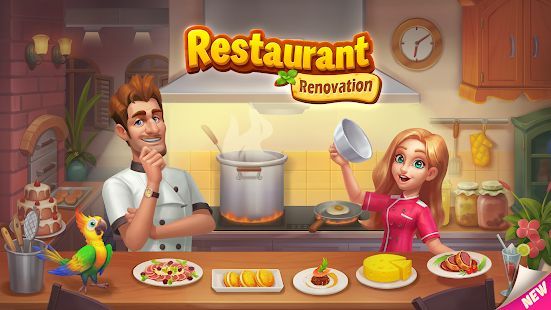 Скачать Restaurant Renovation (Взлом открыто все) версия 2.2.1 apk на Андроид