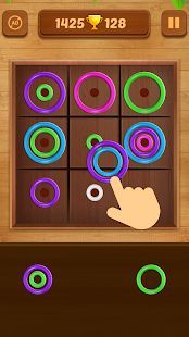 Скачать Color Rings - Colorful Puzzle Game (Взлом на монеты) версия 3.3 apk на Андроид