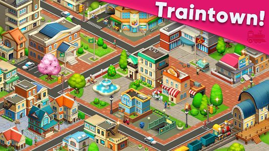 Скачать Merge train town! (Merge Games) (Взлом открыто все) версия 1.1.19.2 apk на Андроид