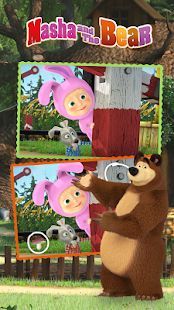 Скачать Маша и медведь - Найди отличия (Взлом на деньги) версия 3.8 apk на Андроид
