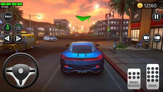 Скачать Симулятор Вождения Школа Крутая Автошкола Вождения (Взлом открыто все) версия 2.7 apk на Андроид