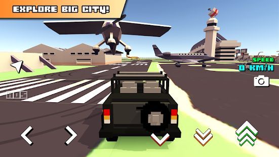 Скачать Blocky Car Racer (Взлом открыто все) версия 1.29 apk на Андроид