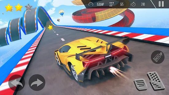 Скачать Мега Рампы - Ultimate гонки (Взлом на деньги) версия 1.21 apk на Андроид